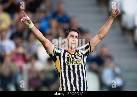 Friendly football match - Juventus FC vs Juventus U23 Next Gen Federico  Chiesa of Juventus during