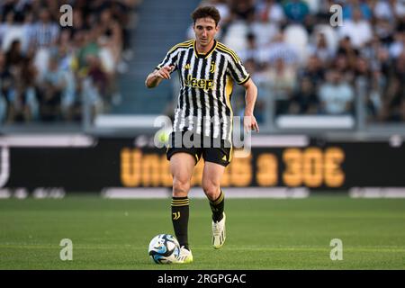 friendly football match - Juventus FC vs Juventus U23 Next Gen Samuel  Iling-Junior of Juventus and