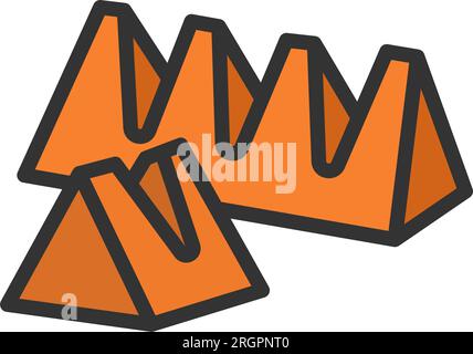 Chocolate Bar Icon Image. Stock Vector