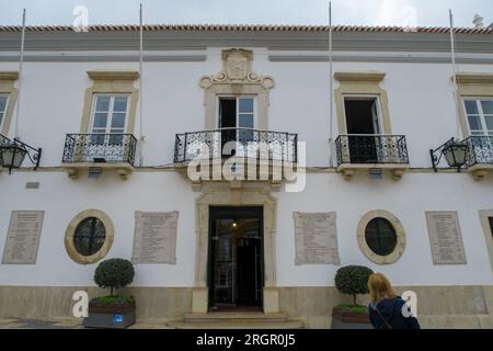 Loule City Hall - Câmara Municipal de Loulé, Algarve, Portugal, Europe Stock Photo
