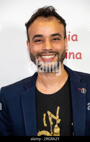 Los Angeles, USA. 10th Aug, 2023. Stylist Aaron Gomez attends MODELMOM Book Signing by Eugenia Kuzmina at Barnes and Noble at The Grove, Los Angeles, CA August 10, 2023 Credit: Eugene Powers/Alamy Live News Stock Photo
