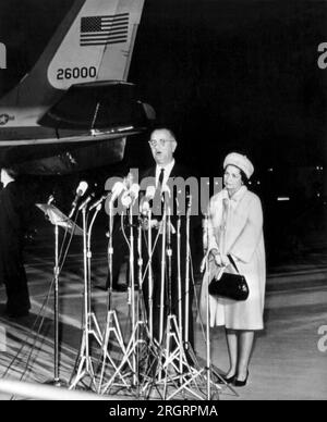 Andrews Air Force Base Maryland November 22 1963 New President