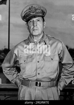 Philippines Manila General Douglas Macarthur Monument By Pasig River