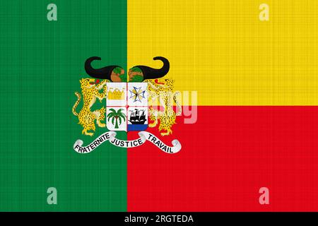 National coat of arms of the Republic of Benin Stock Photo - Alamy