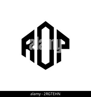 ROP logo. ROP letter. ROP letter logo design. Initials ROP logo linked ...