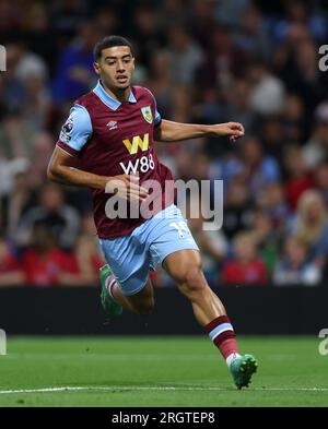 Burnley's Anass Zaroury during the Premier League match at Turf Moor,  Burnley. Picture date: Friday August 11, 2023 Stock Photo - Alamy