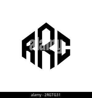 RRC letter logo design for technology company. RRC logo design black ...