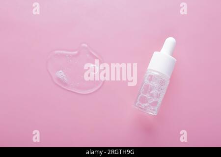 Liquid gel cosmetic smudge Stock Photo