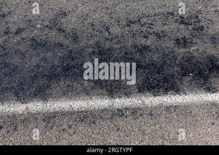 paved road for the movement of various vehicles, an old road with ...