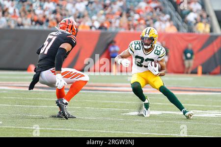 Green Bay Packers wide receiver Samori Toure (83) during a preseason NFL  football game Saturday, Aug. 26, 2023, in Green Bay, Wis. (AP Photo/Mike  Roemer Stock Photo - Alamy