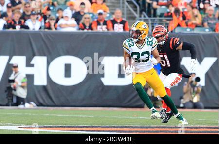 Green Bay Packers wide receiver Samori Toure (83) during a preseason NFL  football game Saturday, Aug. 26, 2023, in Green Bay, Wis. (AP Photo/Mike  Roemer Stock Photo - Alamy