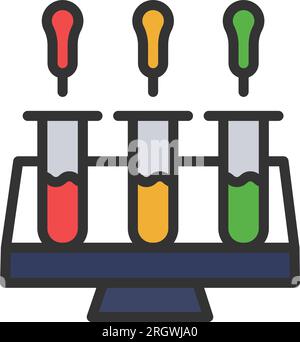 dot technology quantum line icon vector illustration Stock Vector Image ...