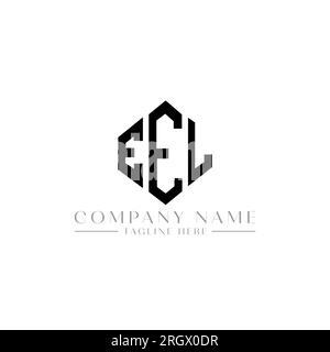 EEL letter logo design with polygon shape. EEL polygon and cube shape ...
