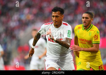 COLOGNE, GERMANY - 5 August, 2023: Davie Selke. The friendly match 1. FC. Koeln vs FC Nantes Stock Photo