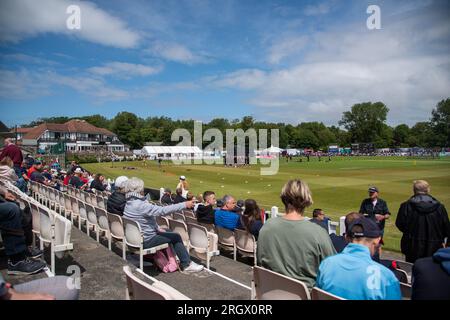 Lancashire Cricket in Blackpool 2022 Stock Photo