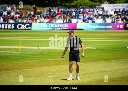 Lancashire Cricket in Blackpool 2022 Stock Photo