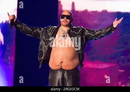 Rapper Fat Joe performs at Hip-Hop 50 Live, celebrating 50