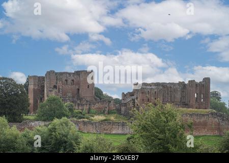 Kenilworth castle   sunset and  summer  day Stock Photo