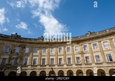 The Crescent, Buxton, Derbyshire Stock Photo