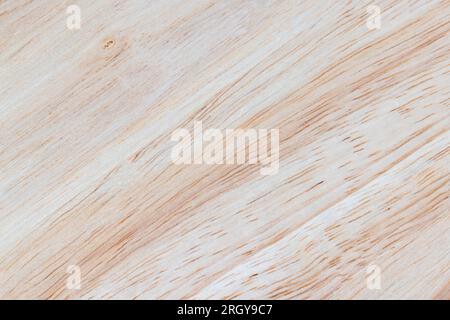 a board made of hevea wood, a light board with a hevea tree structure, from which a board of several boards is made Stock Photo