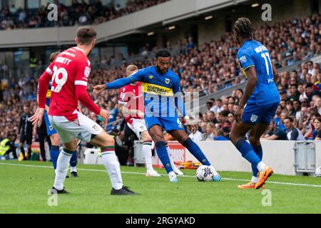 Ryan Johnson of AFC Wimbledon during the Sheffield Wednesday v AFC ...