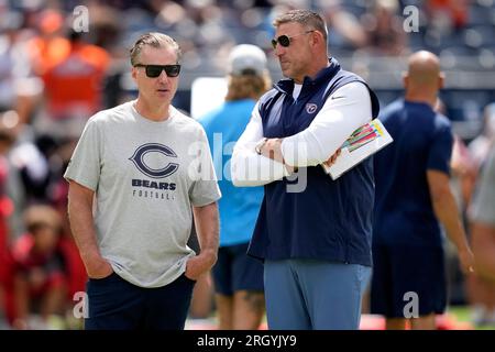 Titans HC Mike Vrabel won't coach in preseason opener vs Bears