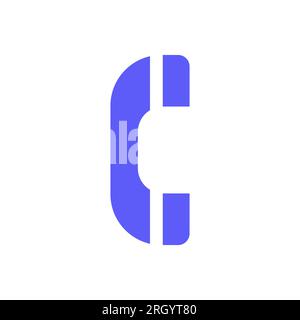 Cell Phone Sign. Communication Symbol With Phone Icon Stock Vector