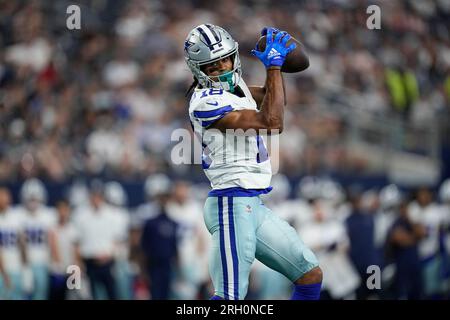 Dallas Cowboys wide receiver Jalen Tolbert (19) during an NFL