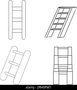 ladder icon vector illustration design Stock Vector