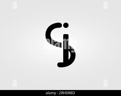 Initial SI letter Logo Design vector Template. Monogram, lettermark SI logo Design Stock Vector