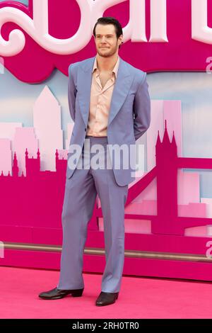 Celebs attend the European Premiere of Barbie in Leicester Square Featuring: Connor Swindells Where: London, United Kingdom When: 12 Jul 2023 Credit: Phil Lewis/WENN Stock Photo