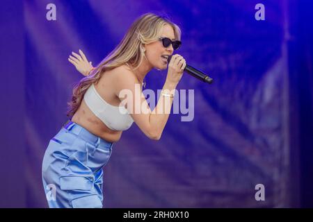 Hungary 12 August 2023 Mimi Webb - Amelia Webb - live at Sziget