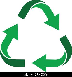 recycling icon vector illustration design Stock Vector