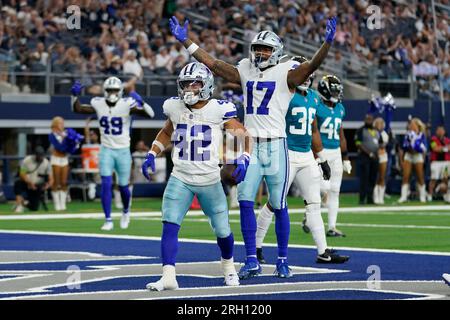 Dallas Cowboys wide receiver Dennis Houston (17) is seen during an NFL  football game against the