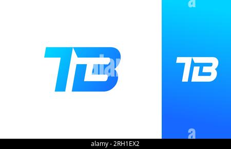 Letter TB logo design . Creative letters TB Logo Design Vector Template. Initial Letters TB Logo Design Stock Vector