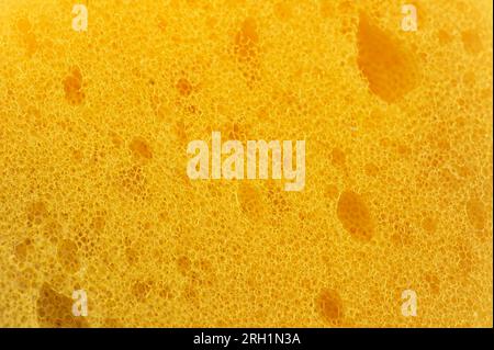 yellow sponge abstract background Stock Photo