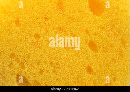 yellow sponge abstract background Stock Photo