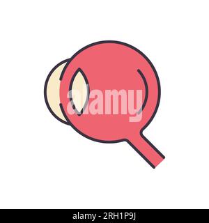 Eye Related Vector Icon. Eye sign. Isolated on White Background Stock Vector