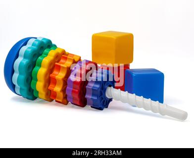 small toys plastic items Stock Photo - Alamy