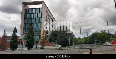 Southampton, United Kingdom - August 6th, 2023:- The Southampton Central Police Station located on Southern Road Stock Photo