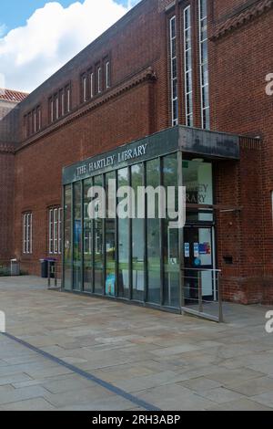 Southampton, United Kingdom - August 6th, 2023:- A signpost for walking ...