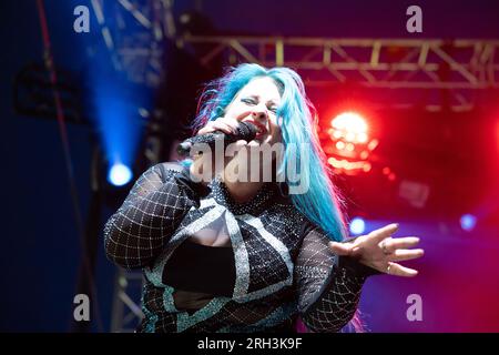 Birmingham, UK Band Dakesis, performing live at Bloodstock Open Air Festival, August 2023. Photo John Lambeth/Alamy Stock Photo