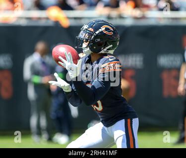 Chicago Bears wide receiver Tyler Scott (13) during an NFL football ...