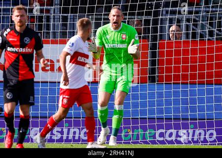 ALMERE, NETHERLANDS - AUGUST 13: Lars Unnerstall (FC Twente) during the