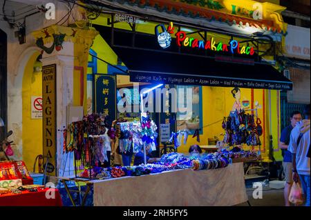 Jonker Walk Night Market, Malacca, Malaysia Stock Photo