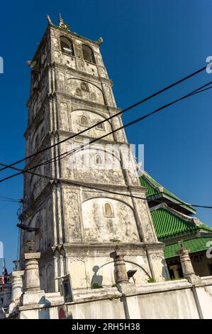 Masjid Kampung Kling, Malacca, Malaysia Stock Photo