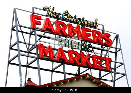 The Original Farmers Market (at 3rd and Fairfax) Los Angeles California ...