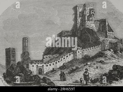 Devinky Devinsky hrad, Devin castle Stock Photo - Alamy