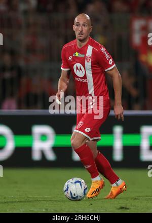 Monza, Italy, 8th August 2023. Luca Caldirola of AC Monza during the Trofeo Silvio Berlusconi match at U-Power Stadium, Monza. Picture credit should read: Jonathan Moscrop / Sportimage Stock Photo