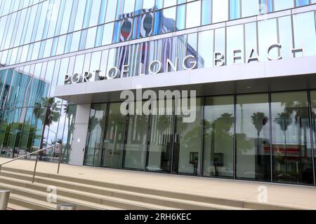 Port of Long Beach Administration Building on Ocean Blvd in Long Beach ...